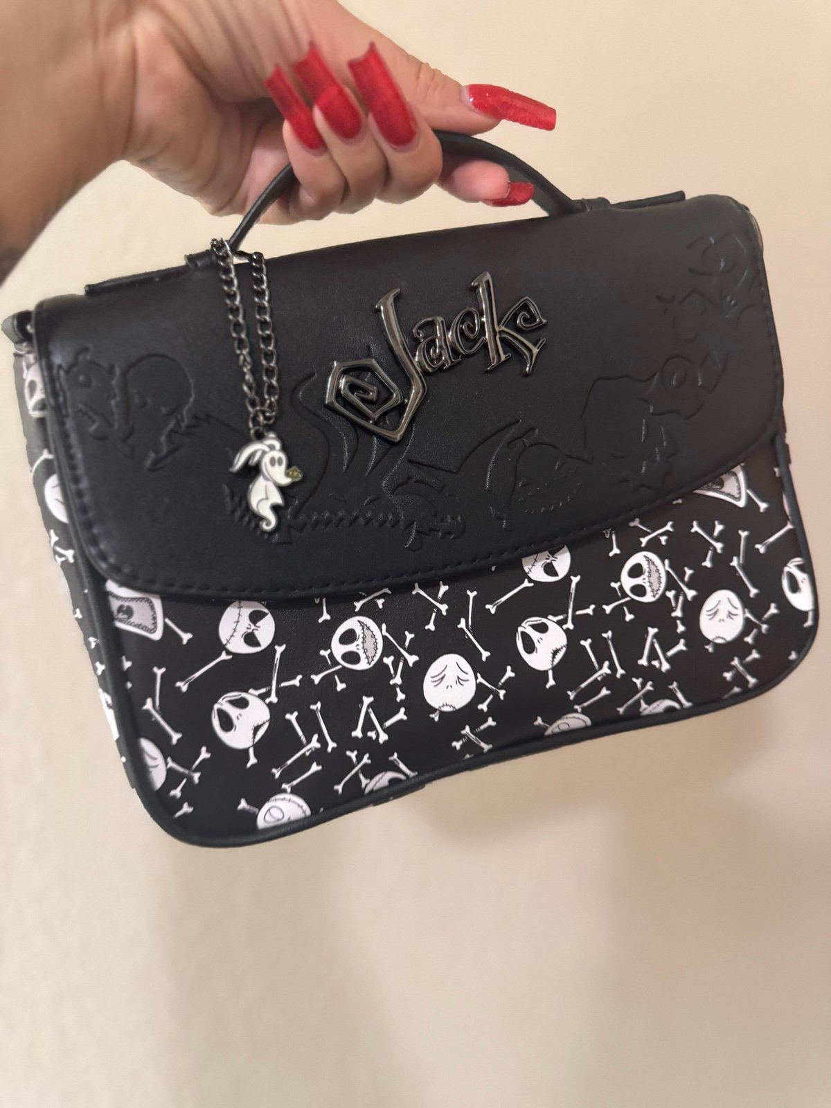 jack skeleton mini bag