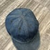 RRL Ralph Lauren Double RL Blue Denim Early Baseball Hat Mens Size Large