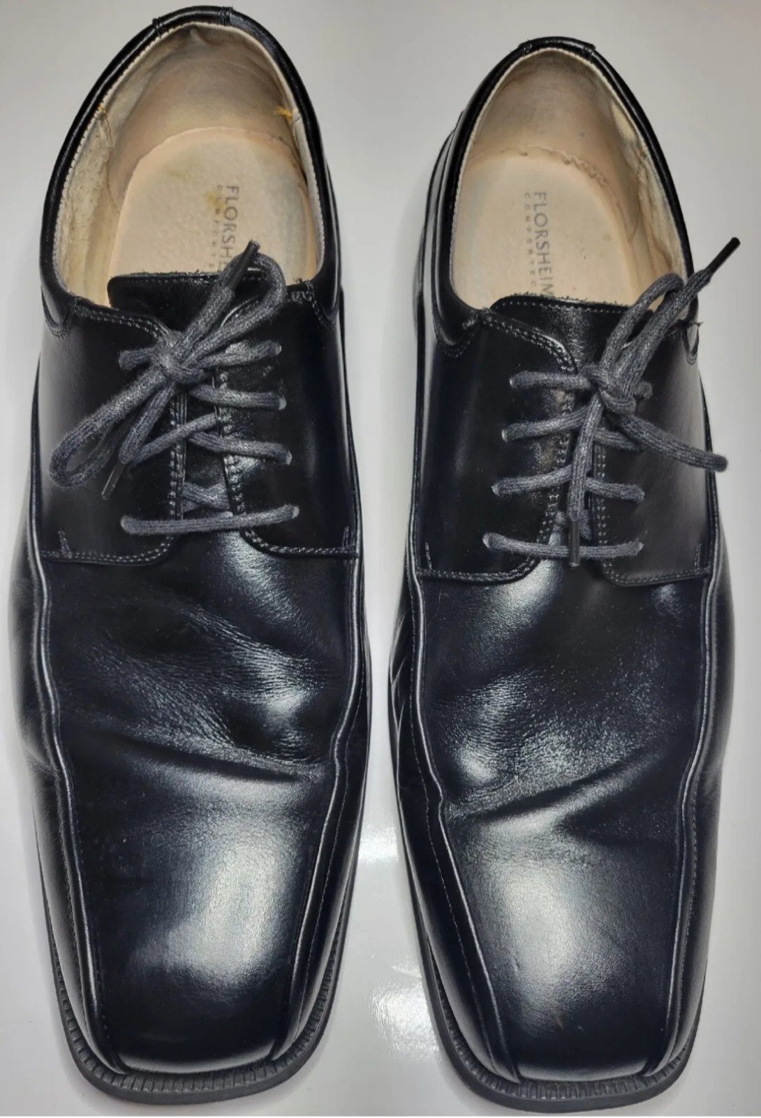 Florsheim Alverson Comfortech Mens Black Dress Shoes Size 12 D 11256