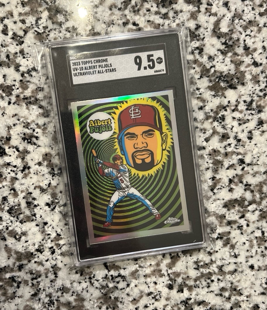 2023 Topps Chrome Ultraviolet Albert Pujols