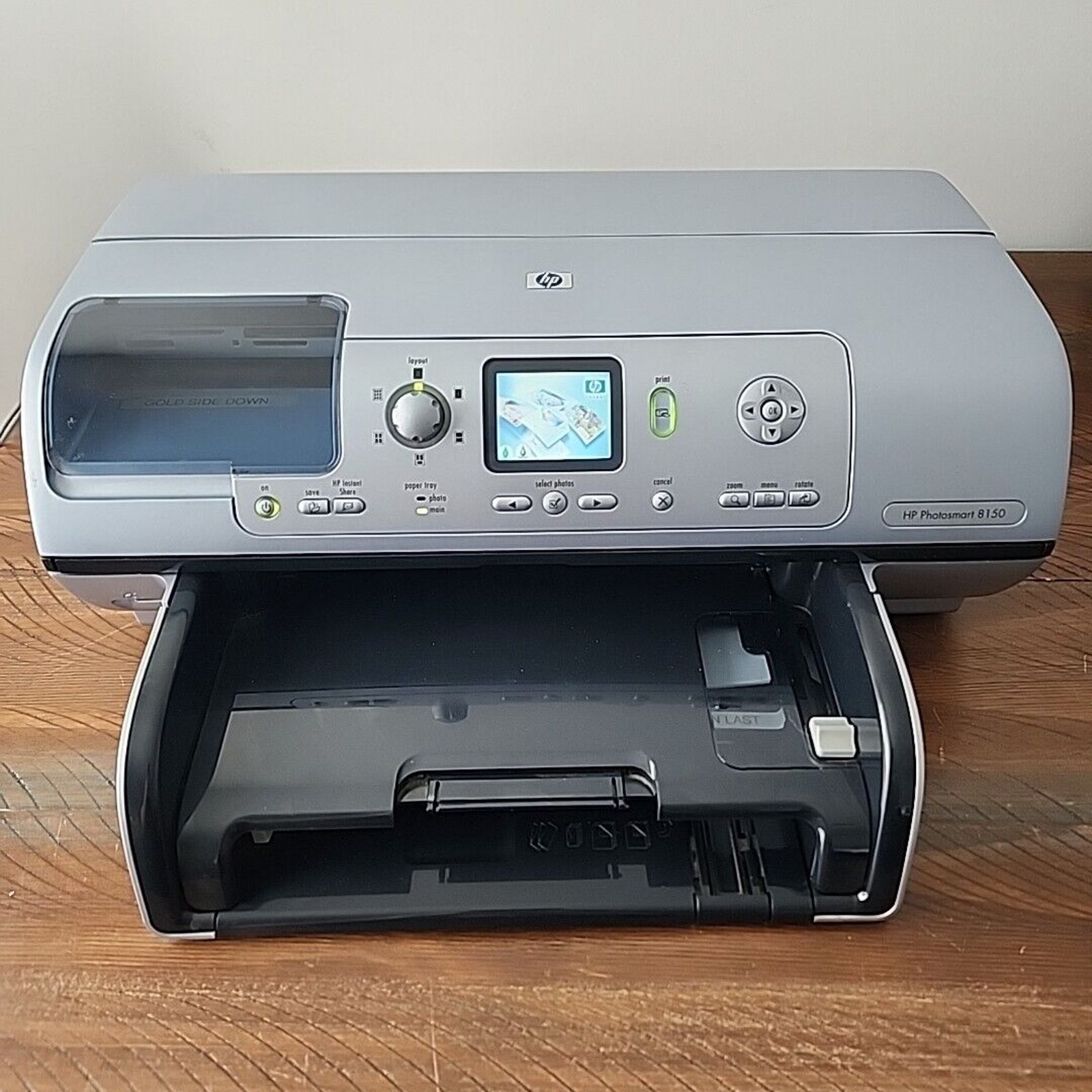HP Photosmart 8150 Digital Photo Inkjet Printer W/ink & Photo Paper