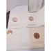 Franklin Mint Bronze Medallion Greeting Card Lot Of 7 Sleigh Dove Angels