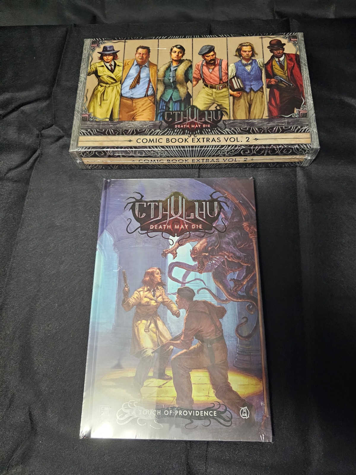 Cthulhu: Death May Die - A Touch of Providence CMON V2 NEW Comic Book Extras