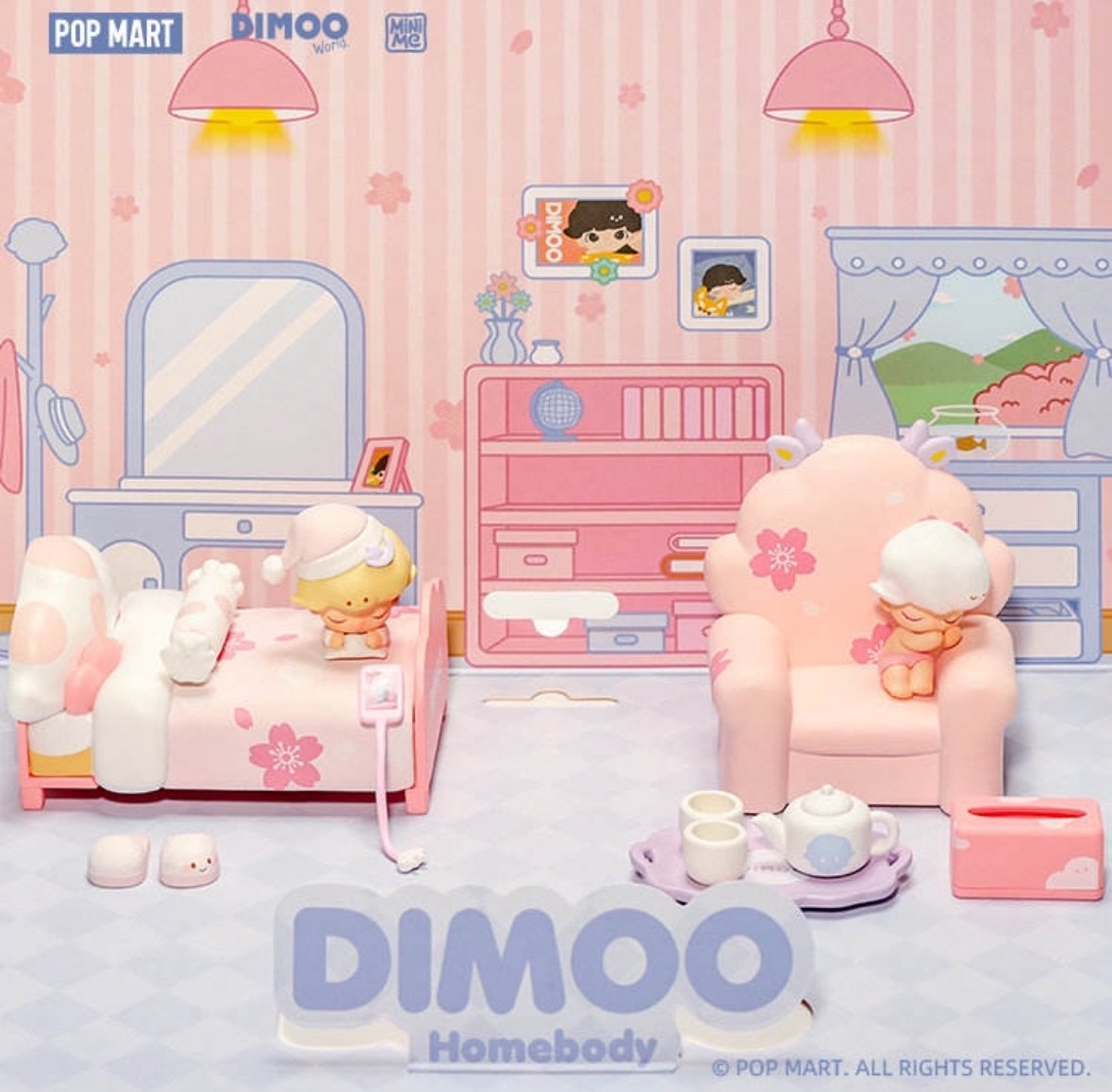 Dimoo Homebody Cherry Blossom