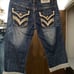 NWT Rock & Roll Cowgirl Capris Sz 27