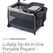 Lullaby zip all in one play yard