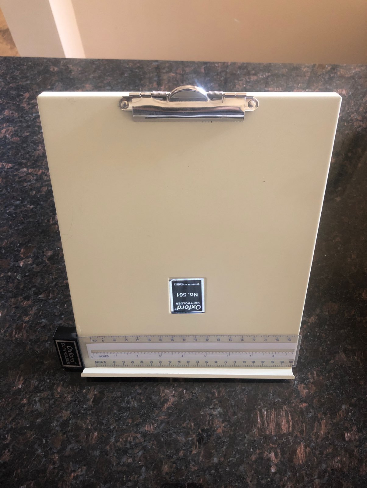 Vintage oxford no. 561 metal copy holder
