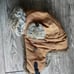 Mad Bomber Trapper Hat Rabbit Fur Lined XXL Saddle Brown Very Unique