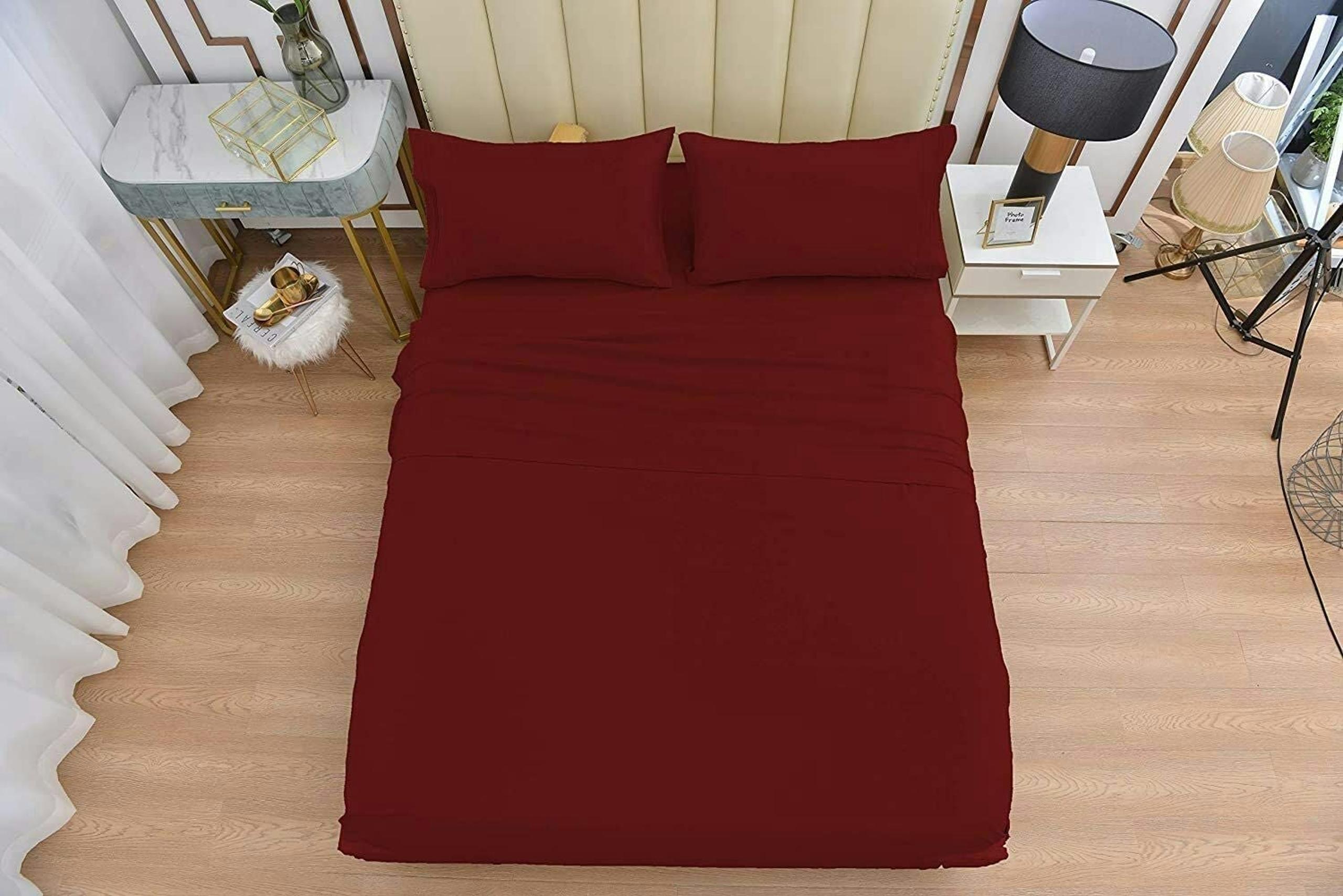 Lux Bamboo Bed Sheet Set | Queen