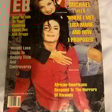 1994 EBONY Magazine ~ October 1994 ♫ Michael Jackson ~ Lisa Marie Presley ♫
