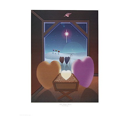 The Perfect Heart Nativity by Artist