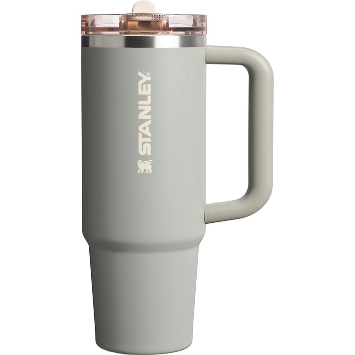 Stanley 30 OZ Quencher ProTour Flip Straw Tumbler Color: Sage Grey