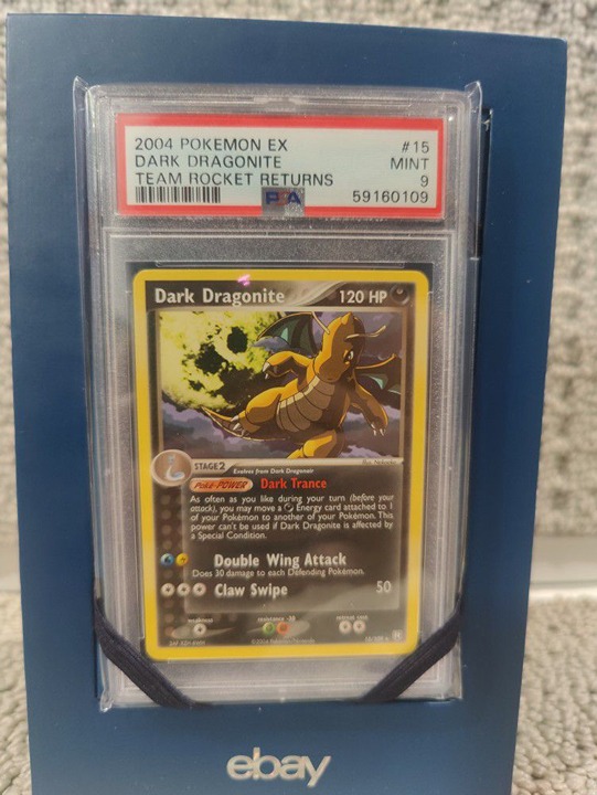 PSA 9 Dark Dragonite Team Rocket Returns #15 Pokemon