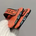 H Logo IPHONE 12 CASE SILICONE With Strap And Key Ring Orange Color
