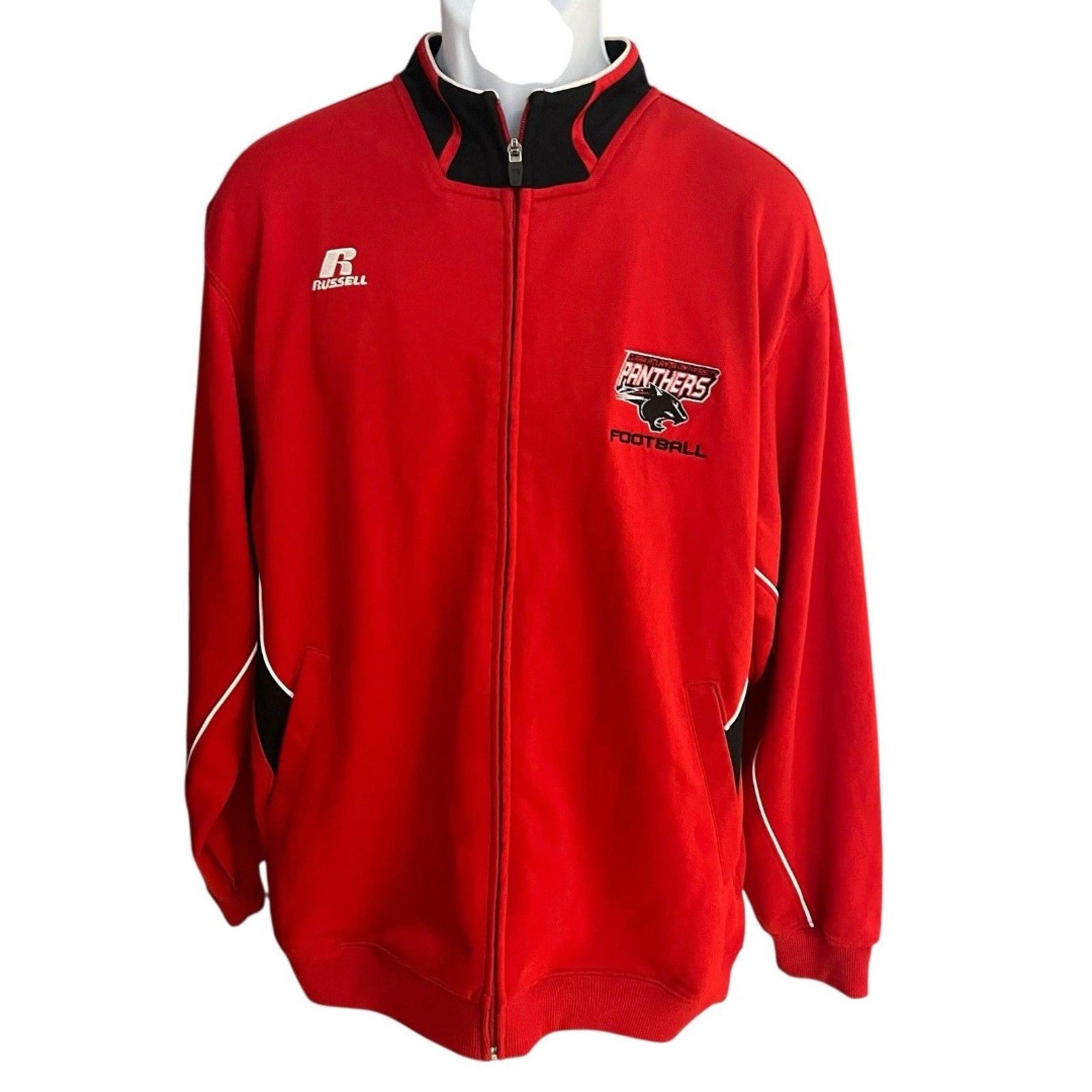 Russell Athletic dri-power men's L full zip track jacket Clark Atlanta Univerity