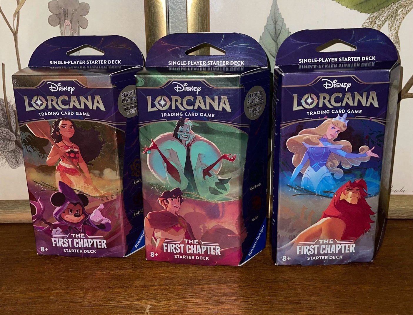 Disney Lorcana Starter Deck Bundle - NEW