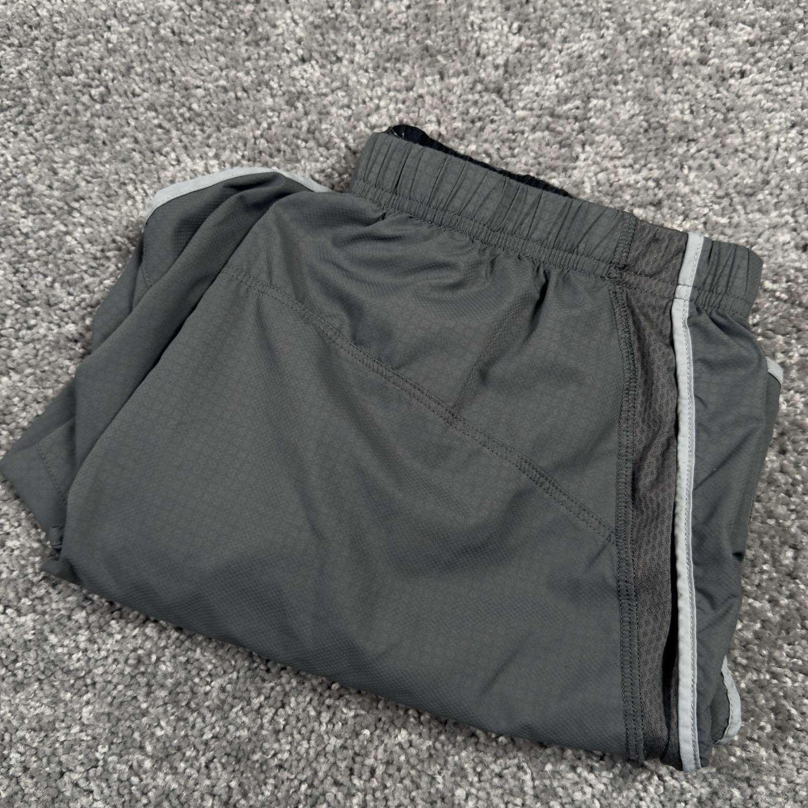 Patagonia Strider Pro Running Shorts Men's Medium Gray 7 Inseam Lined Hiking