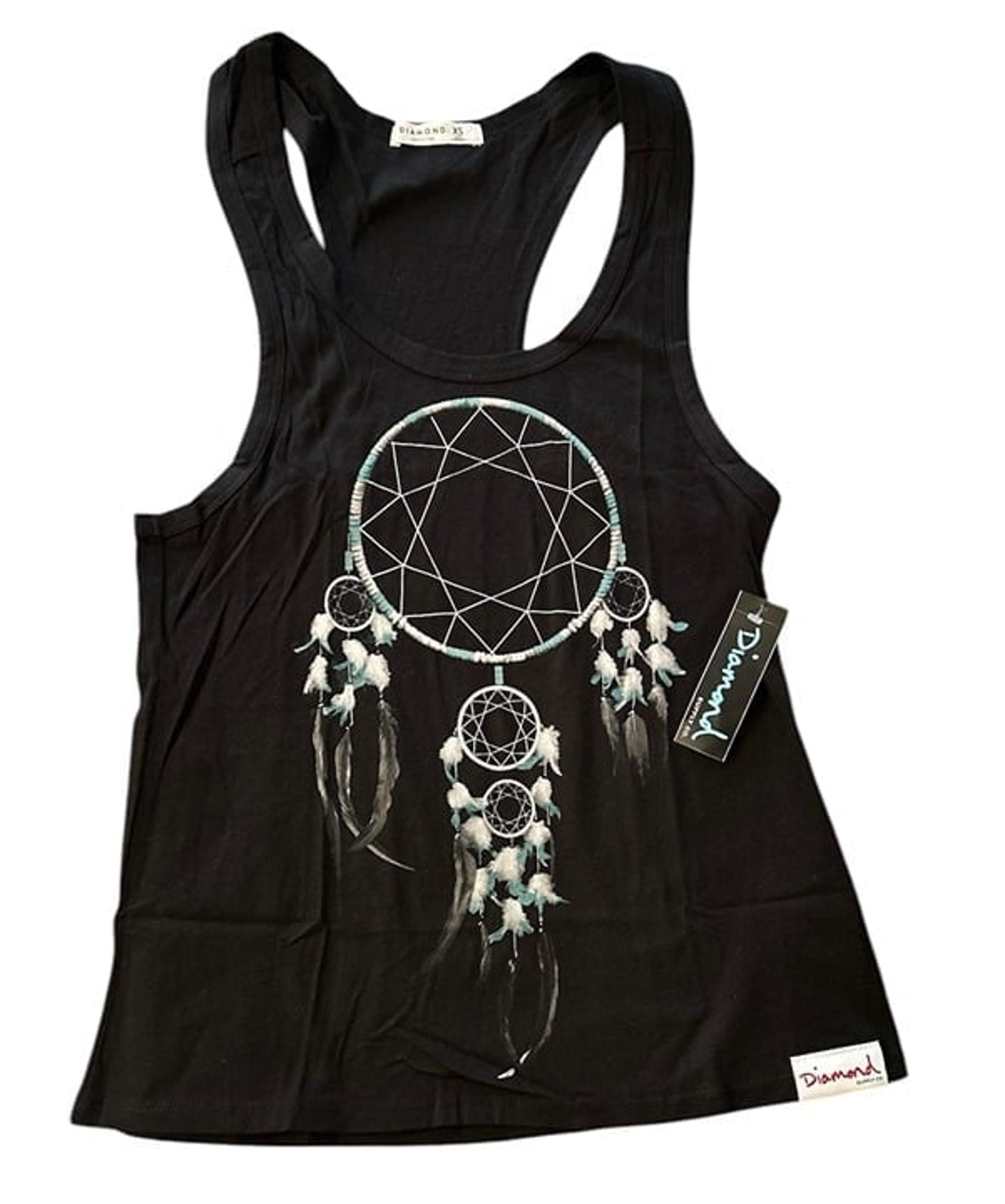 NWT Diamond Supply Co. Women’s Dream catcher Black Tank Top Size XS