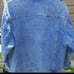 Vintage 1980s Sb by Bitterman Denim jean jacket size Medium women's? Mens? Coat