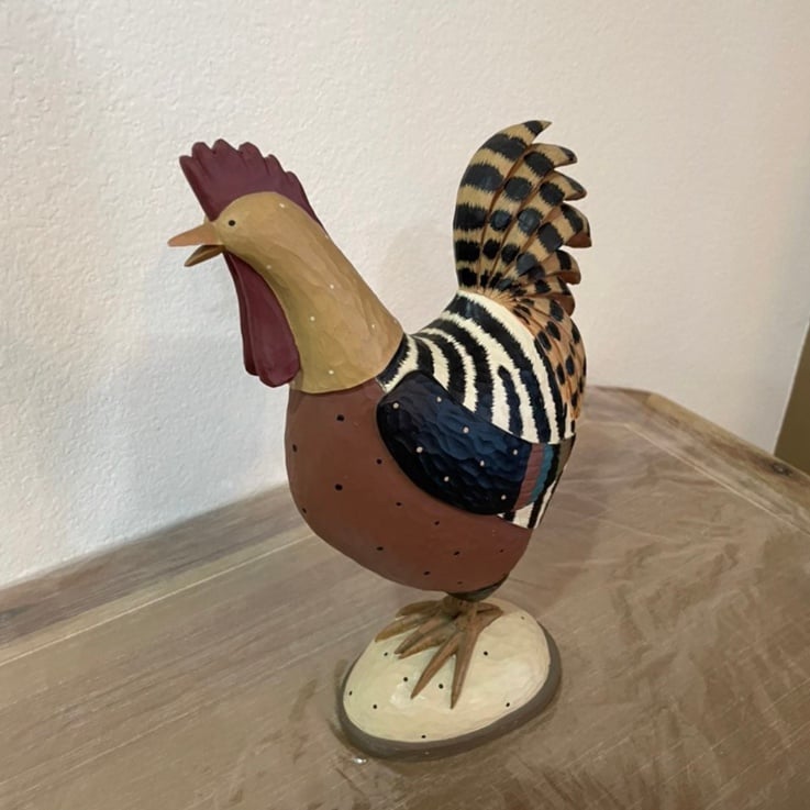 Willieraye 2009 Rooster Home Decor Figurine