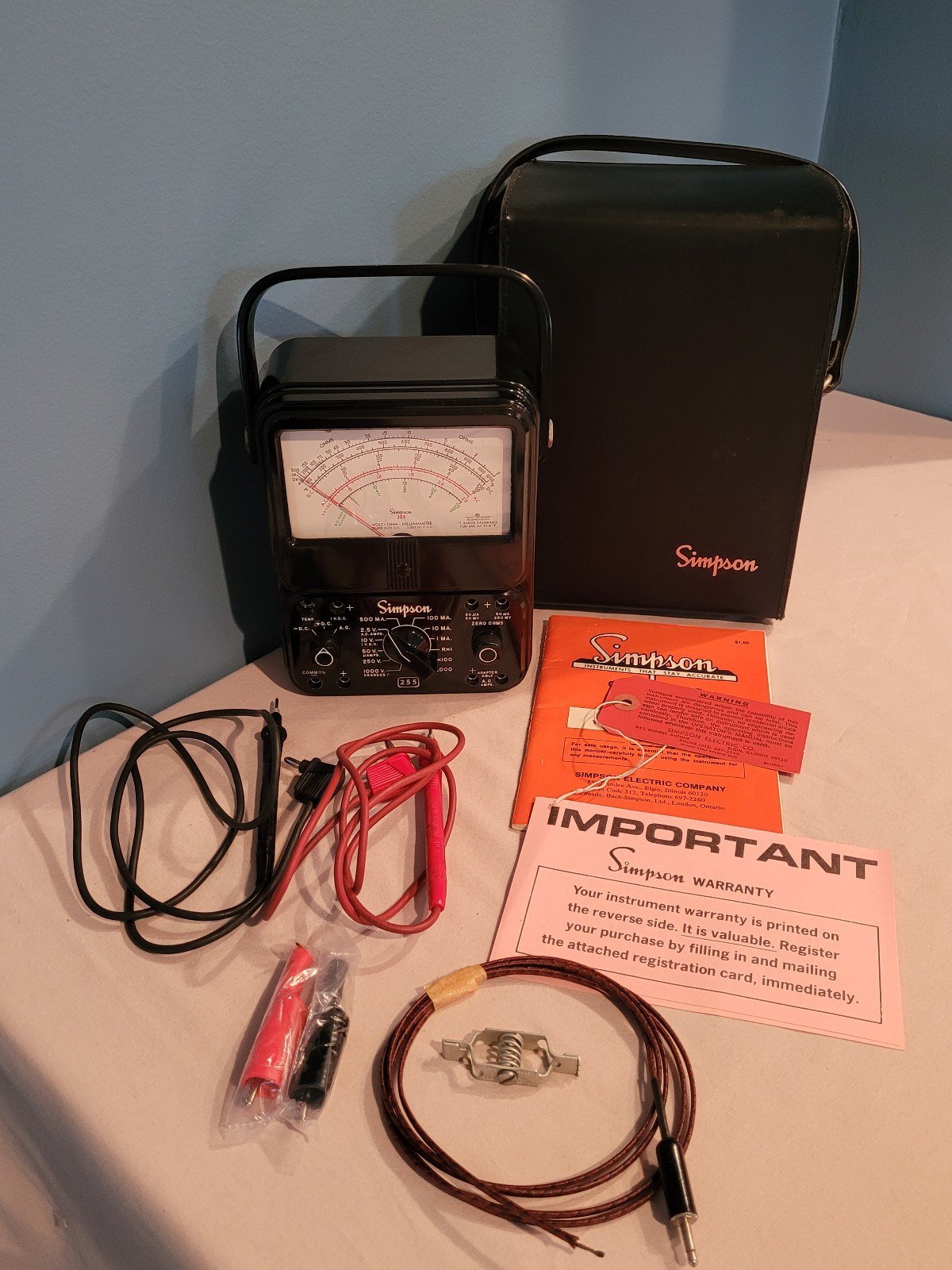 Simpson Volt Ohm Milliameter