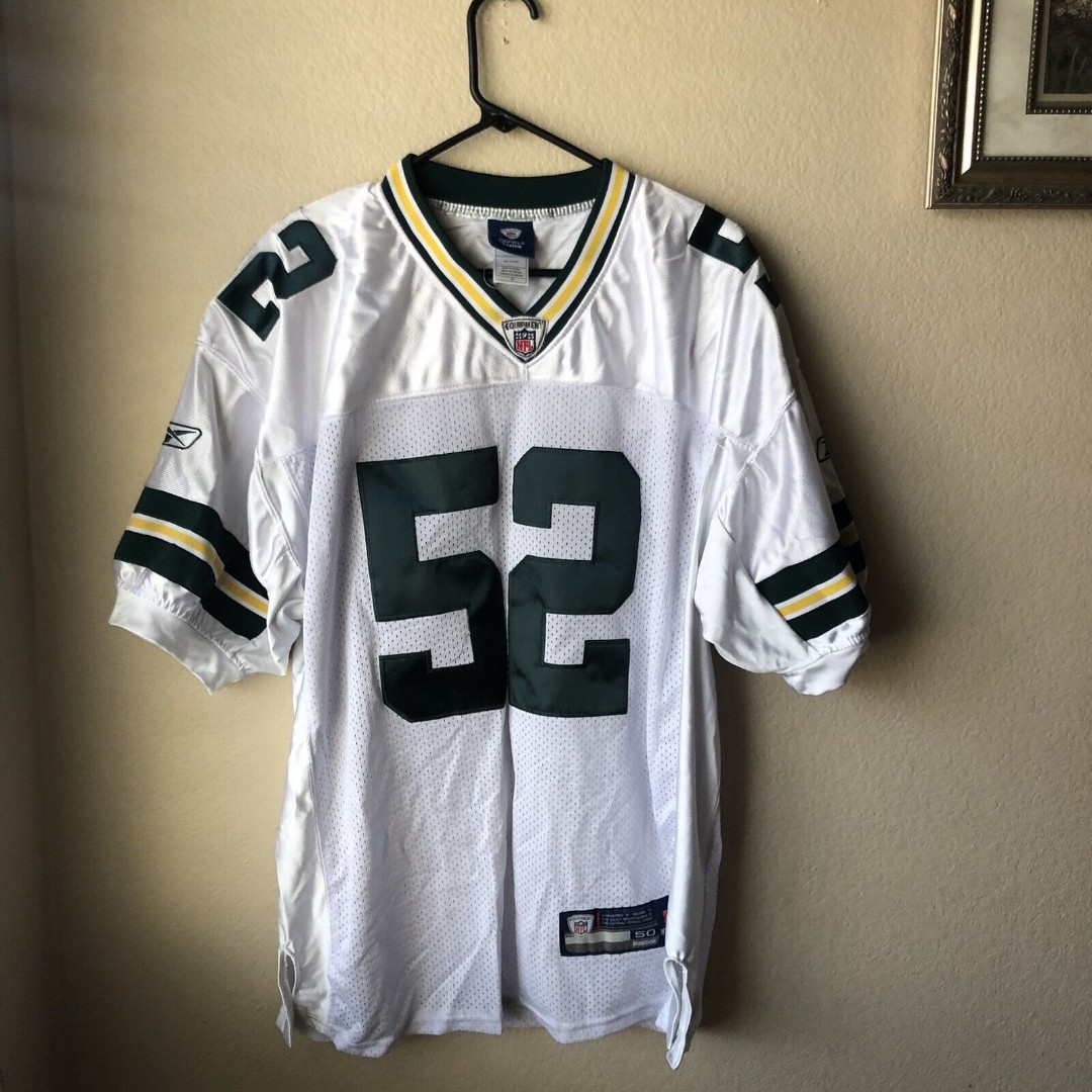 Clay Matthews Green Bay Packers Reebok On Field NFL #52 Jersey Size 50 Stitched