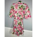 Show Me Your MuMu, Brie Floral Tie-Waist Robe, Pink, White & Green, One Size