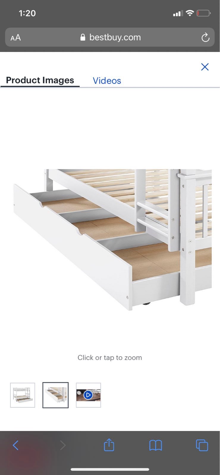 Twin trundle for bunk bed
