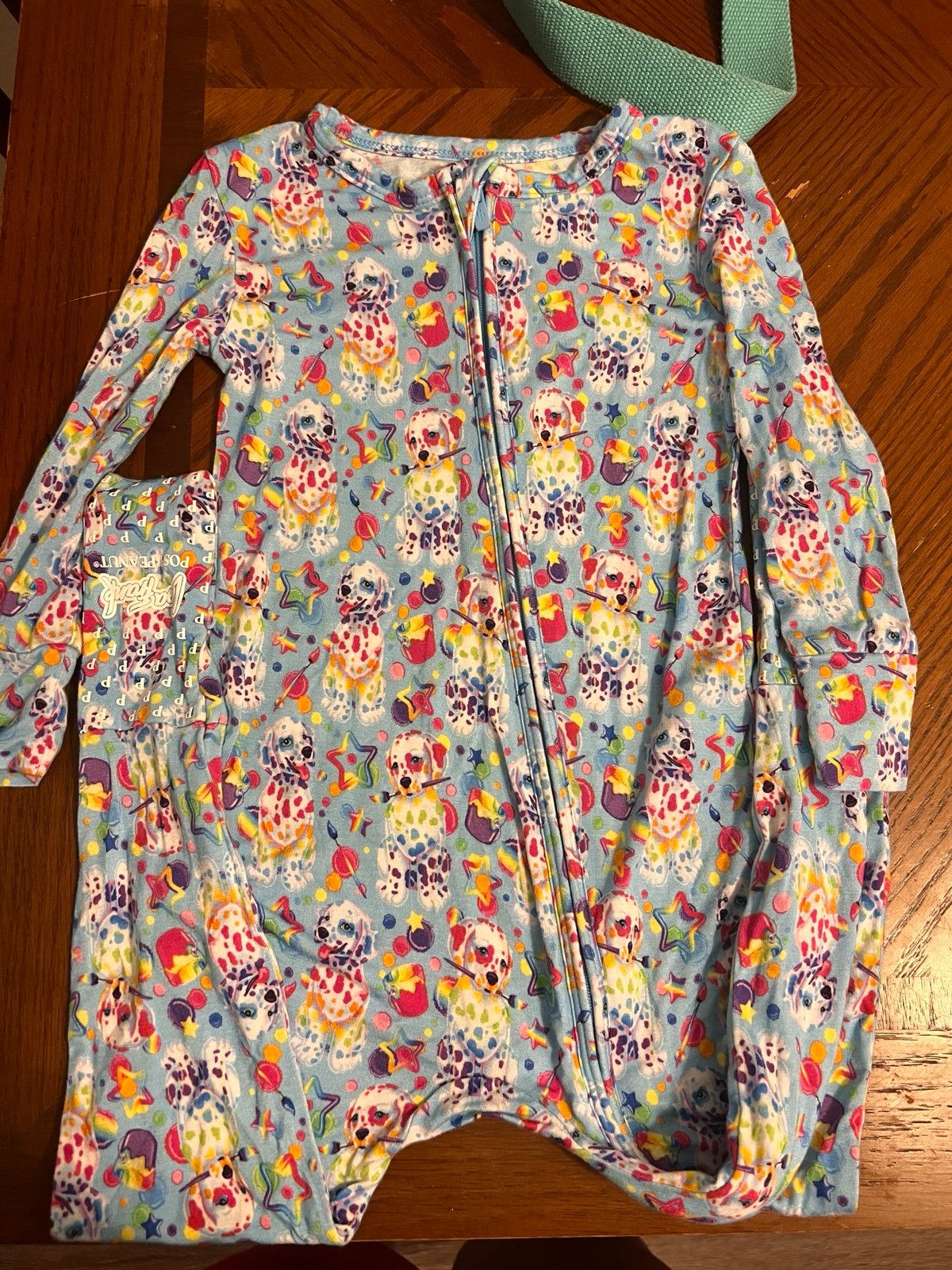 Posh peanut Lisa Frank zippy
