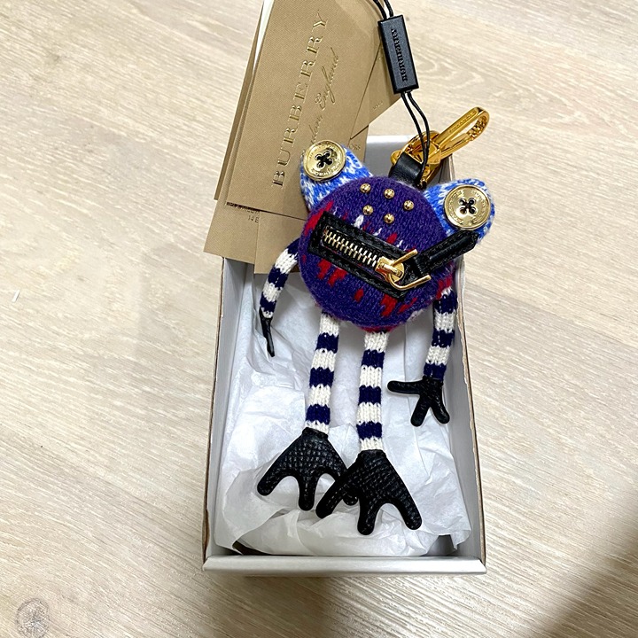 Burberry Doris The Frog Virgin Wool Charm / Key Chain Other