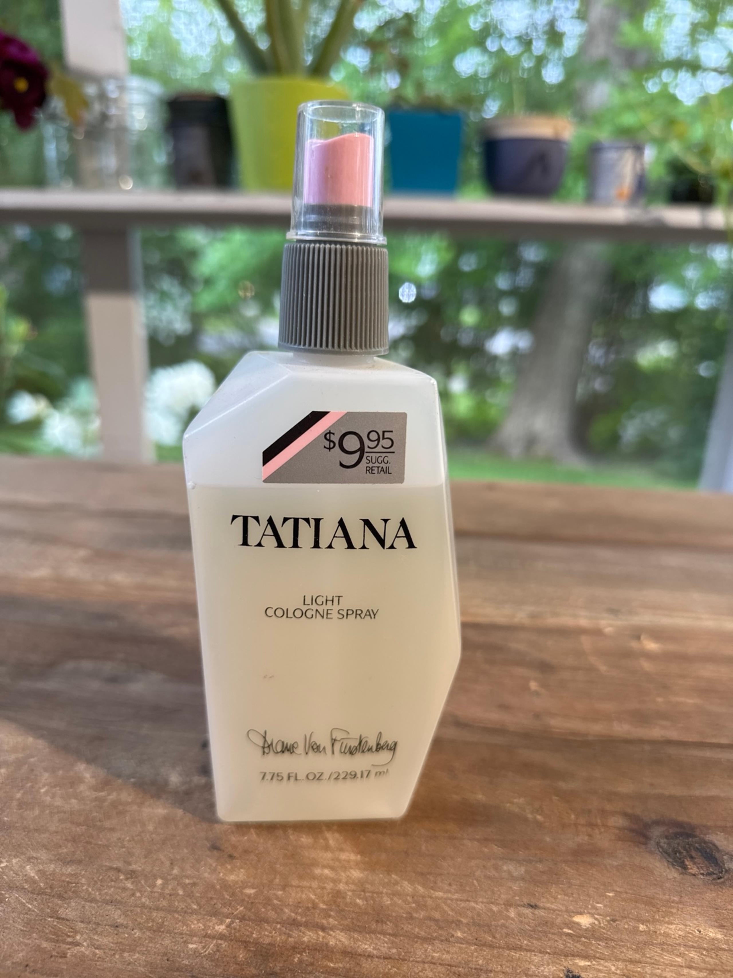 Vintage Tatiana Light Cologne Spray by Diane von Furstenberg