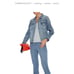 NWT Current / Elliot Studded Denim Jacke
