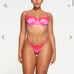 SKIMS x Lana Del Rey Valentines Stretch Satin Set NEON ORCHID