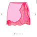 SKIMS x Lana Del Rey Valentines Stretch Satin Set NEON ORCHID