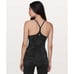 Lululemon Power Y Tank Incognito Camo Multi Black Size 6 Athleisure Yoga