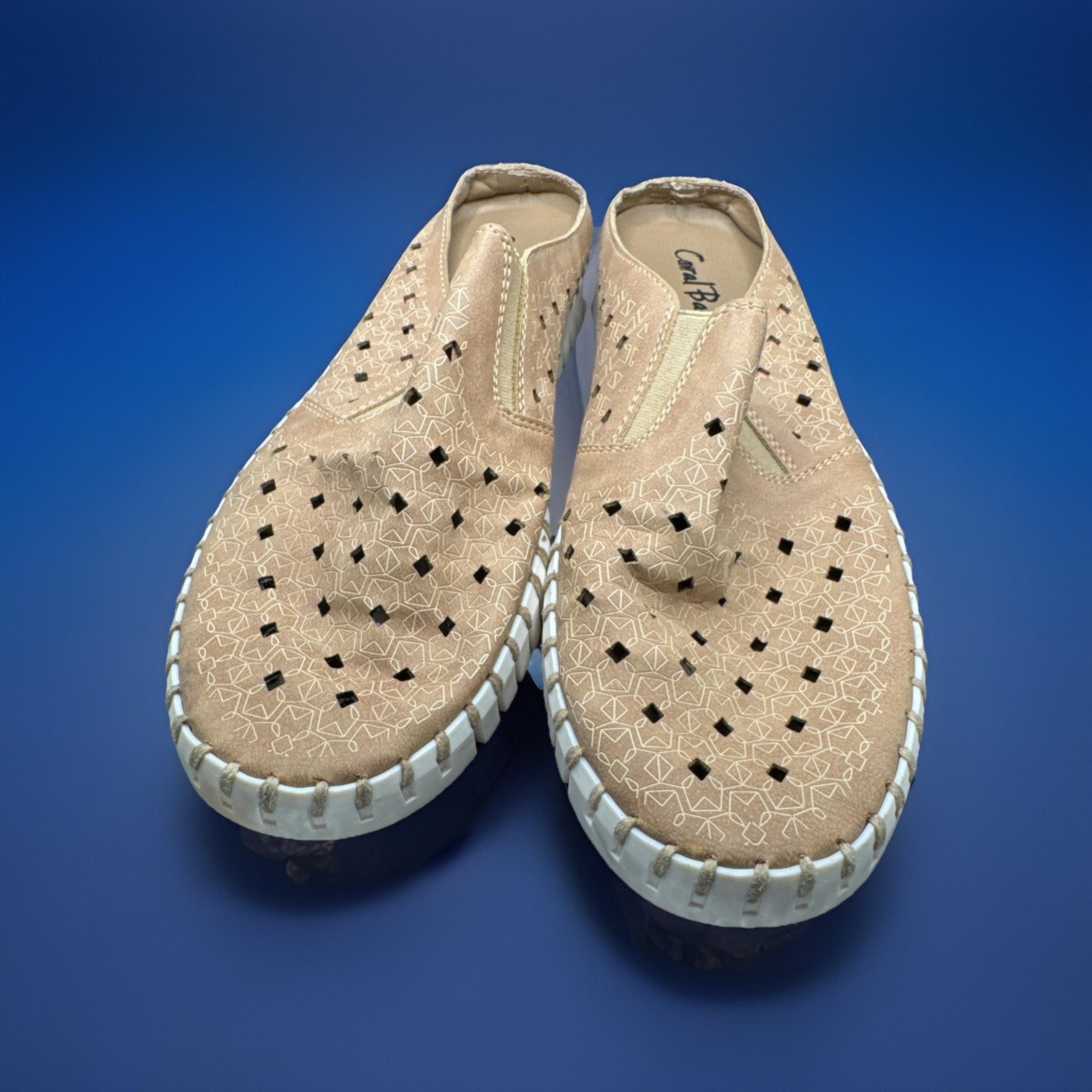 Coral bay slide on shoes size 7