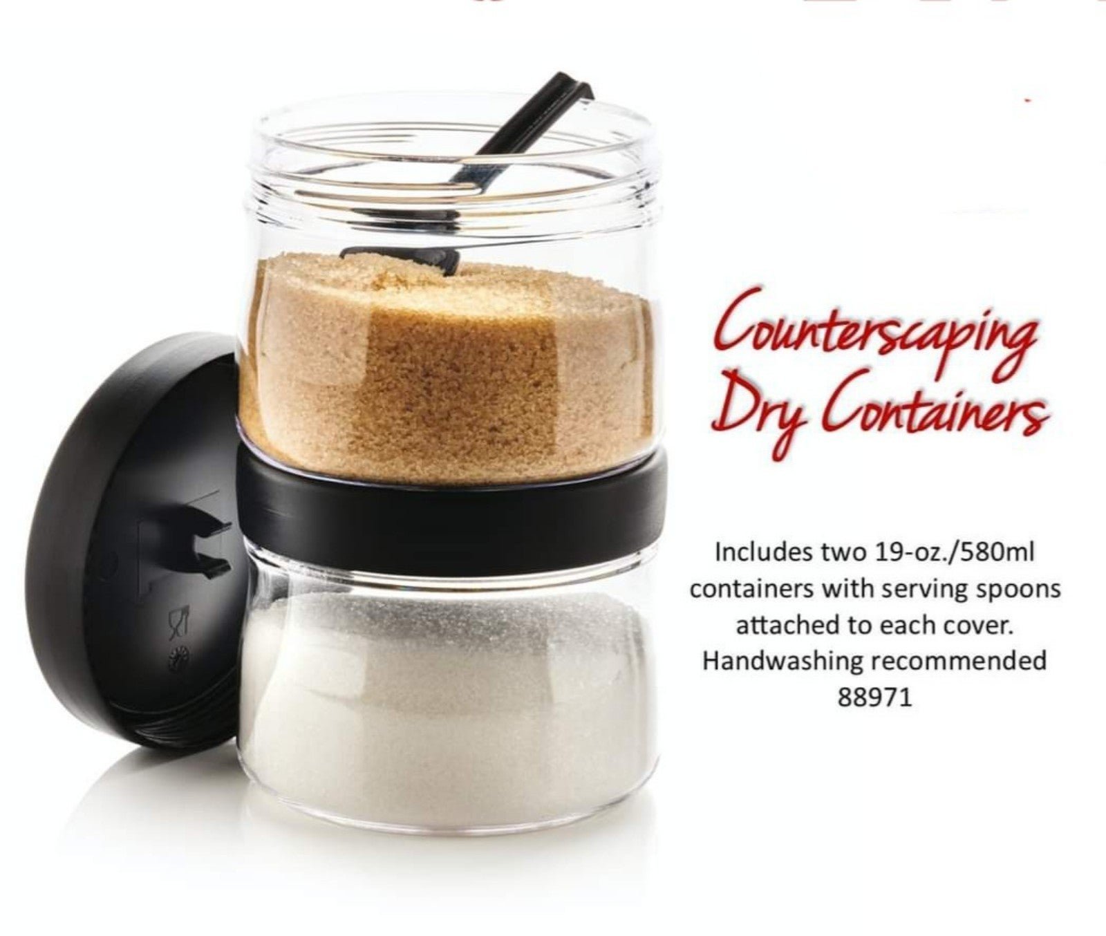 Tupperware Counterscaping Dry Containers