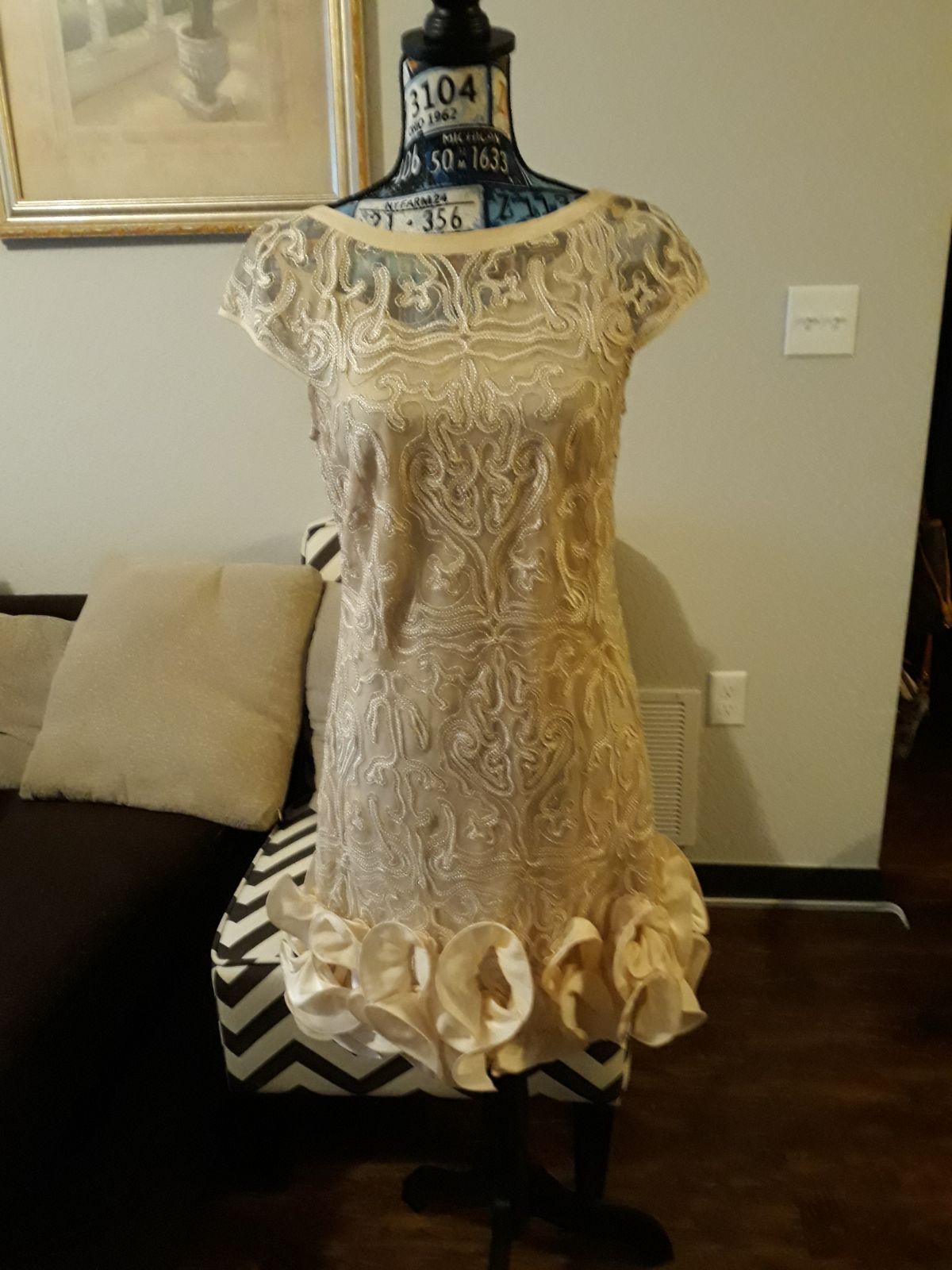 Cap Sleeve Sheath Dress