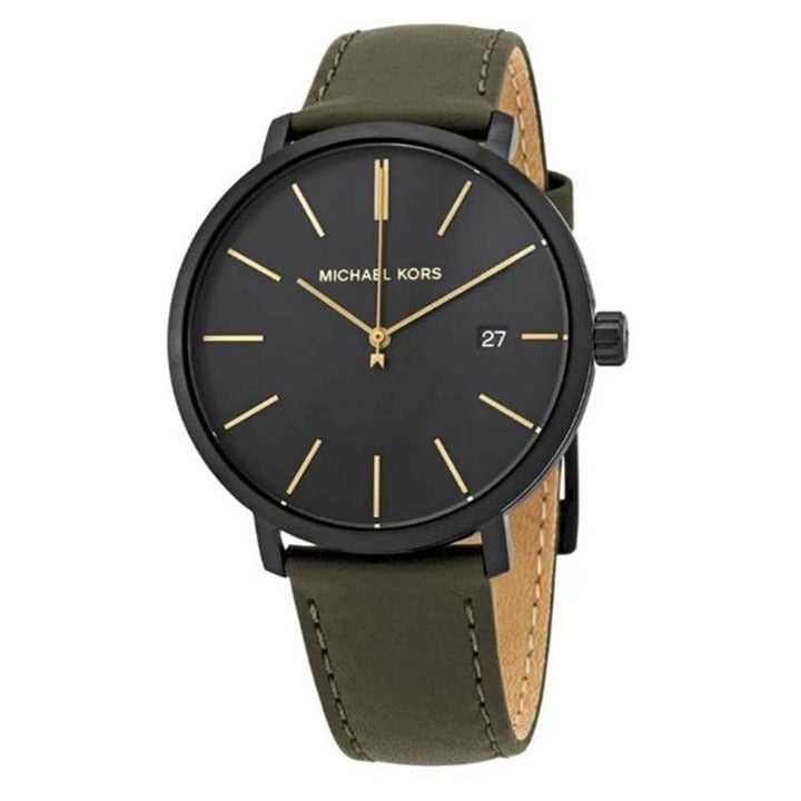 Michael Kors Blake 42mm Stainless Steel Black Dial Quartz Mens Watch MK8676