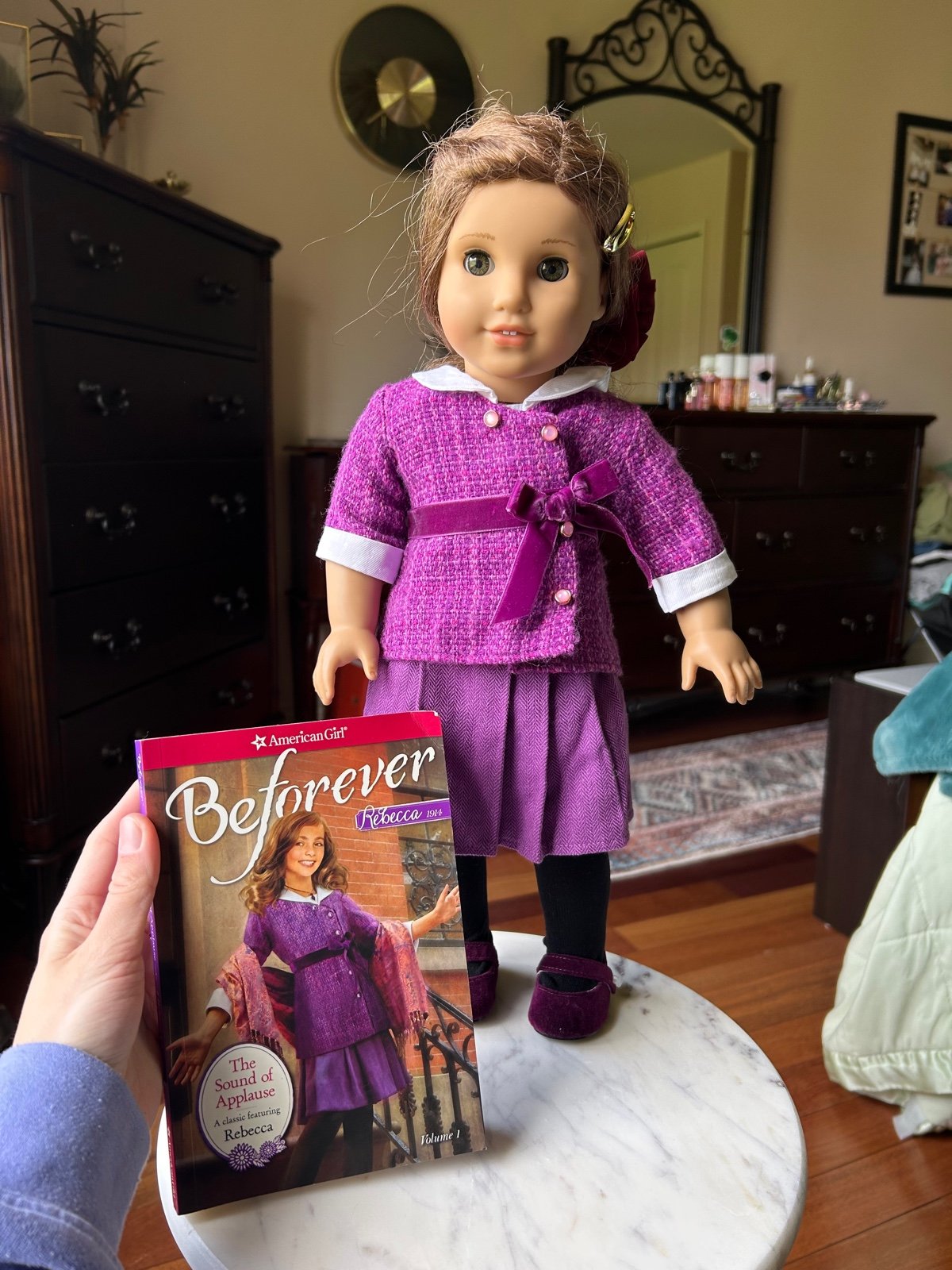American Girl Rebecca Doll and Book