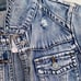 Lost Denim Jacket Distressed light wash