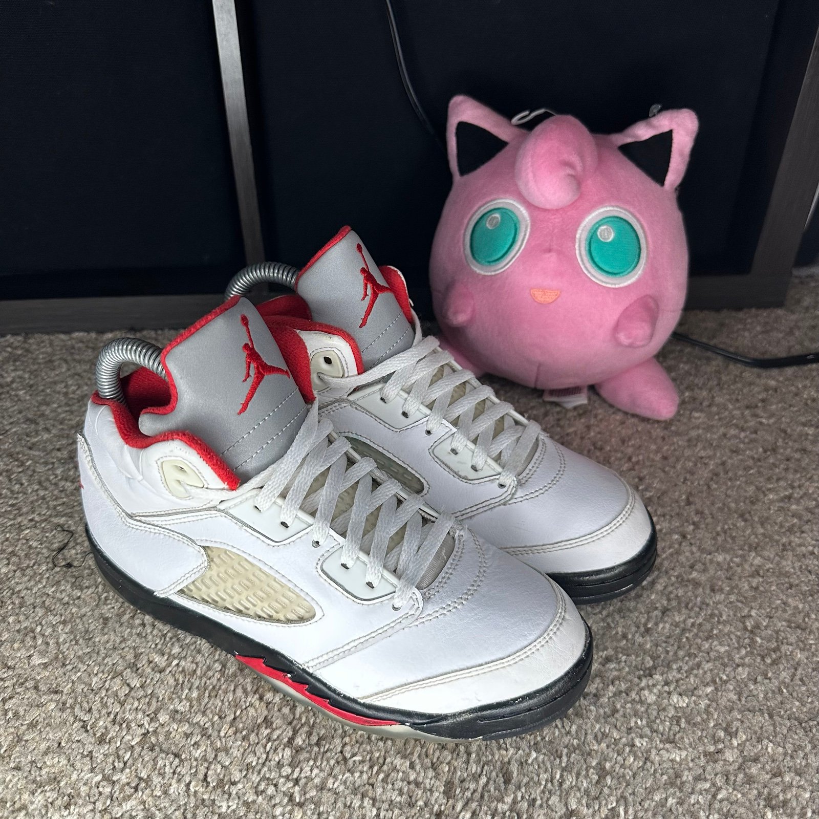Nike Air Jordan 5 Retro GS ‘Fire Red’ 440889-102 Youth Size 2.5Y