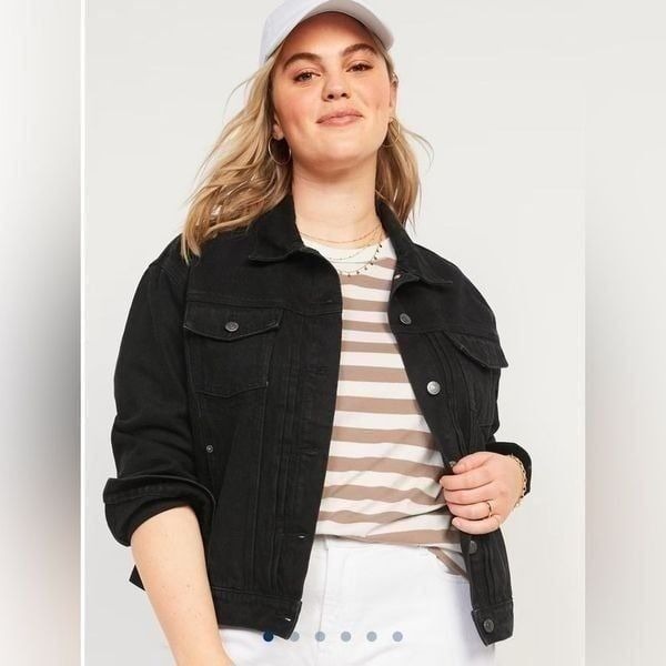 Old Navy Classic Jean Jacket Black