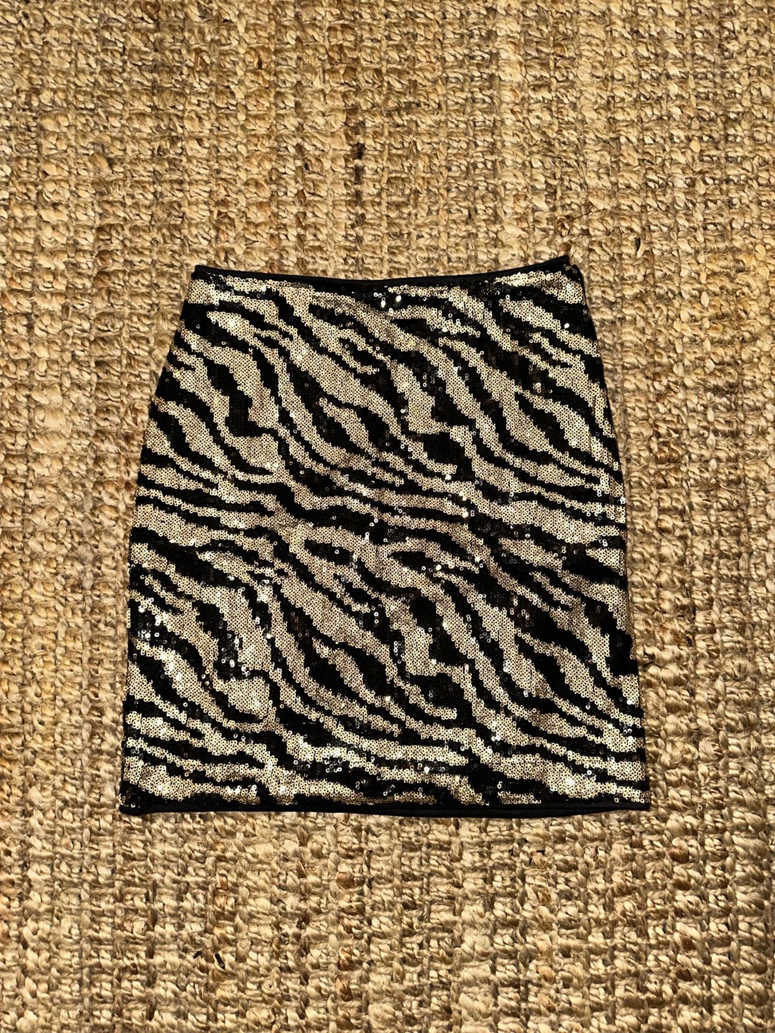 THML Sequined Mini Skirt
