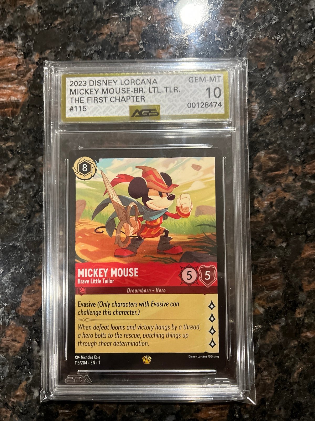 lorcana mickey mouse