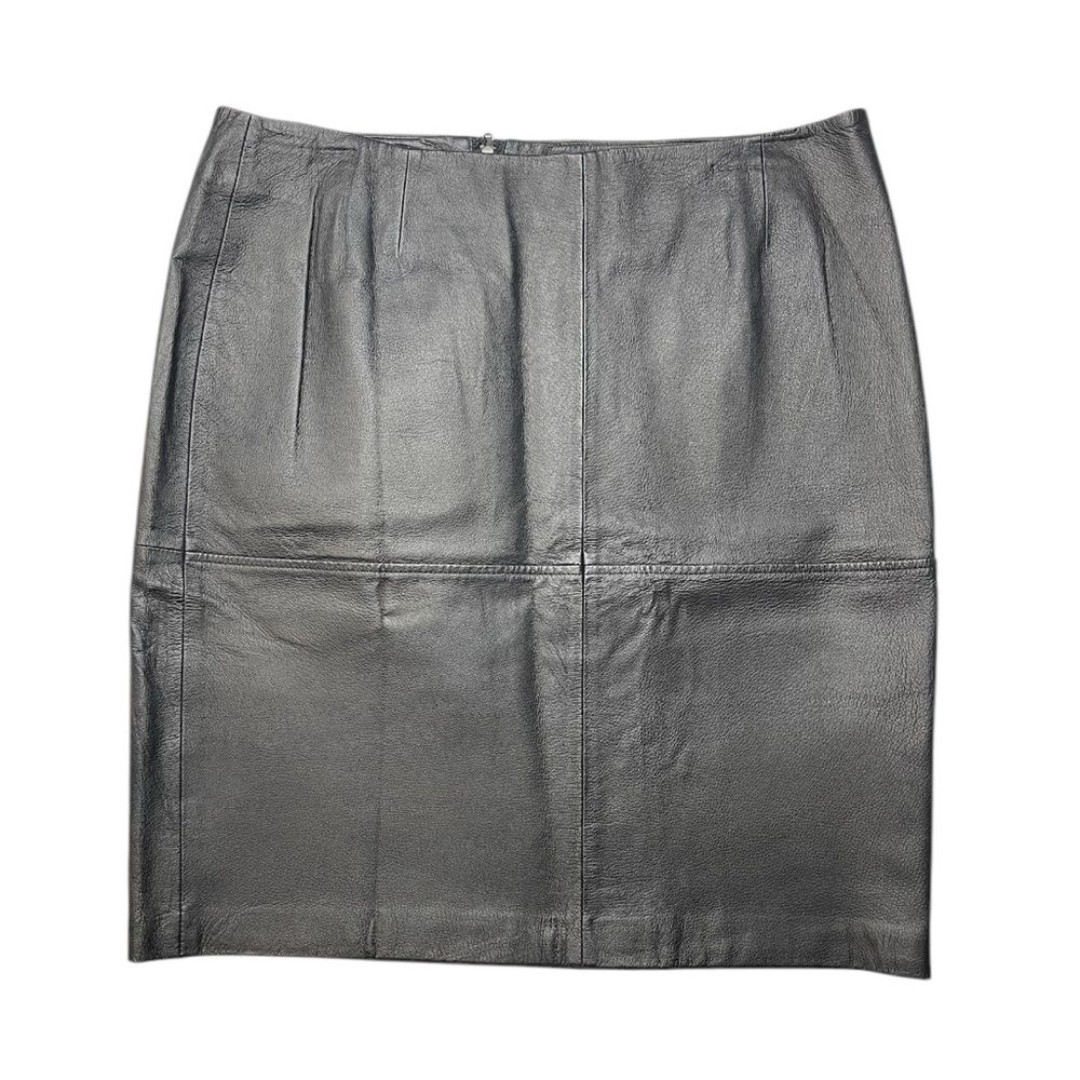 NWT Newport News Women’s Leather Pencil Skirt | Size 14