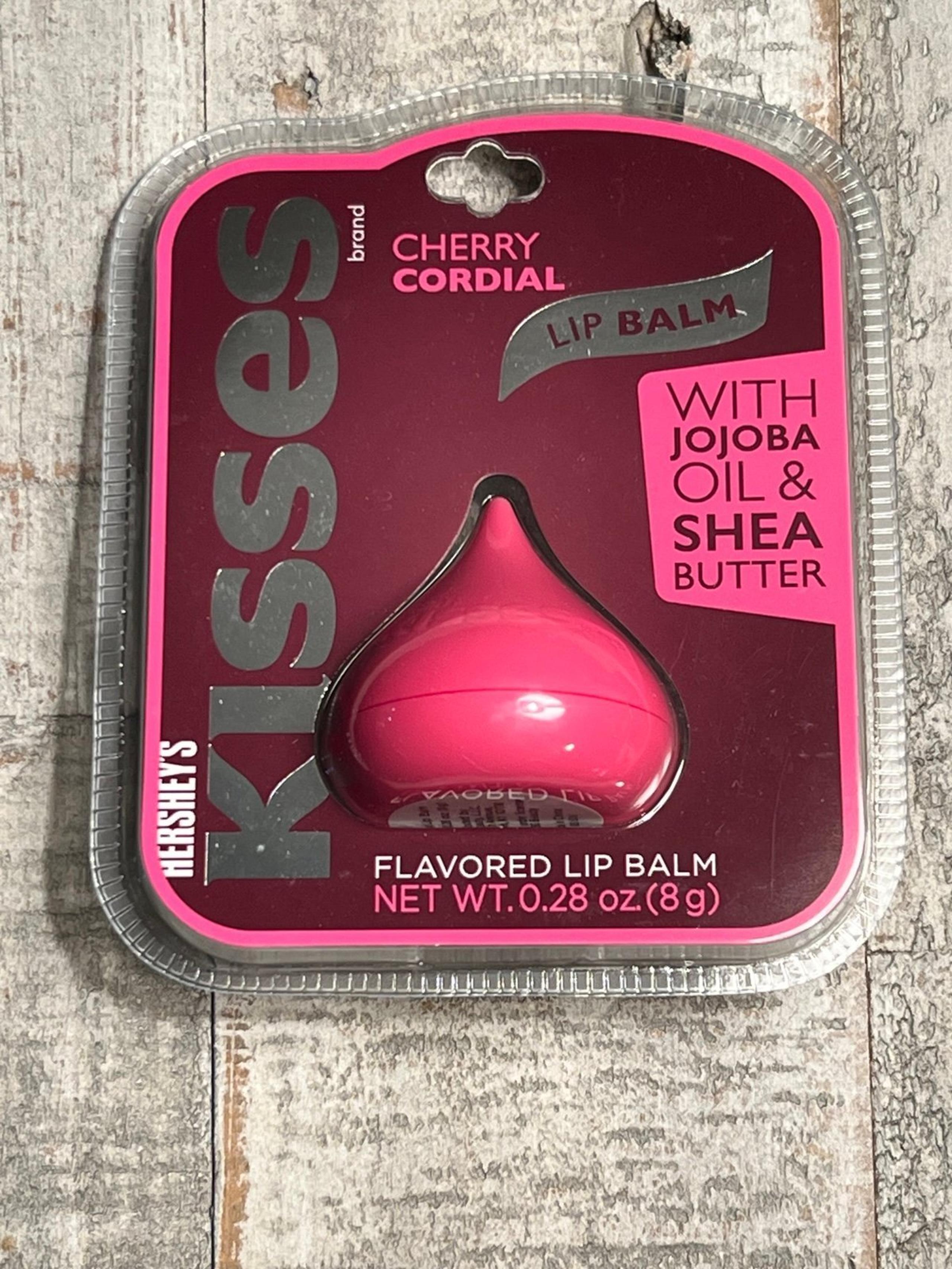 Hershey's Kisses Cherry Cordial Lip Balm Jojoba Oil & Shea Butter