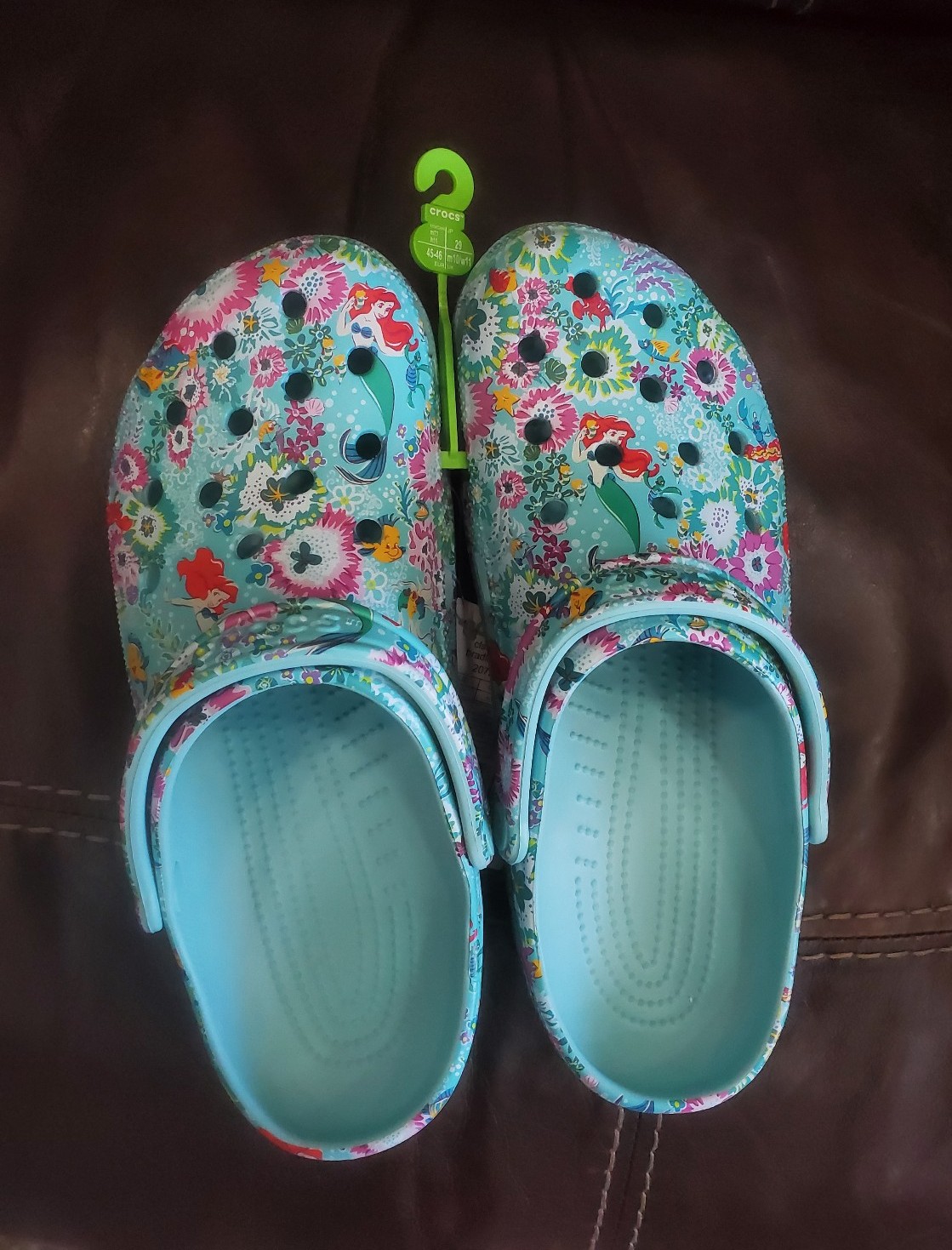 Vera Bradley Little Mermaid Crocs