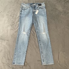 Express Jeans Mens 30x30 Light Wash Hyper Stretch Skinny NWT