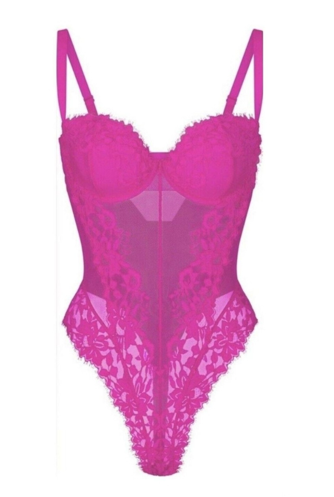 NWT SKIMS Femme Lace Balconette Bodysuit